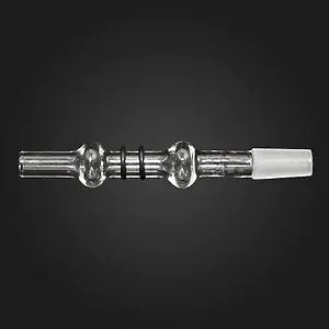 Frosted Glass Balloon Mouthpiece