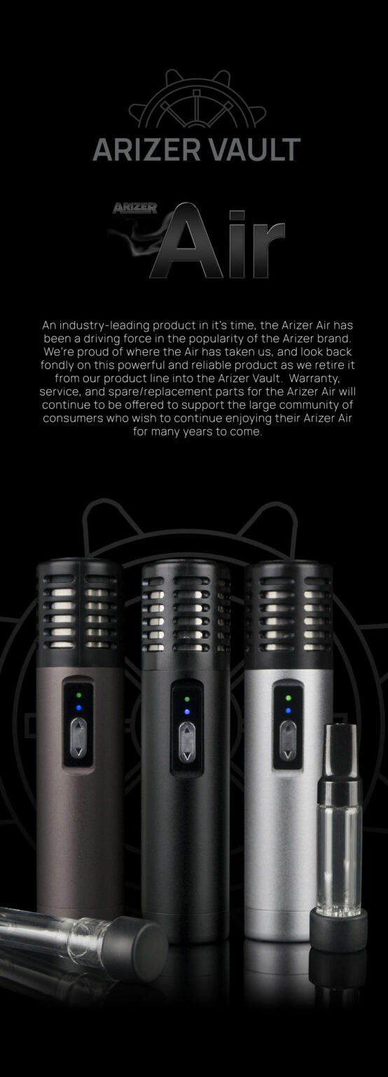 Arizer Air in the Vault Arizer Air in the Vault