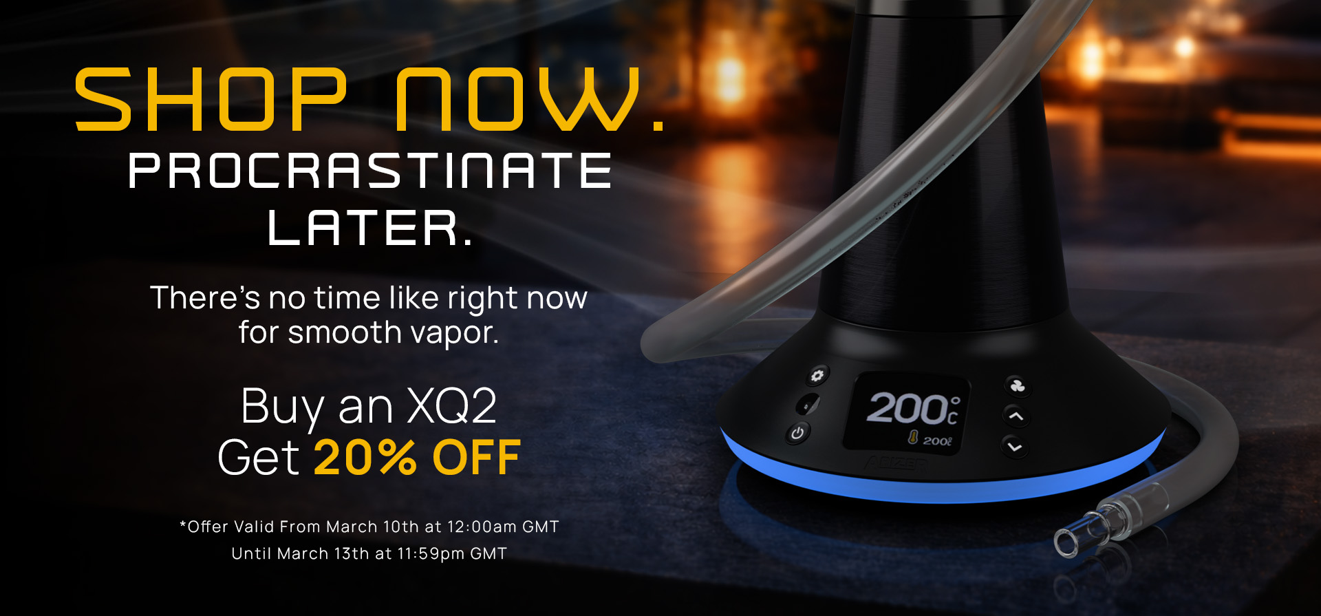 Arizer March XQ2 Sale