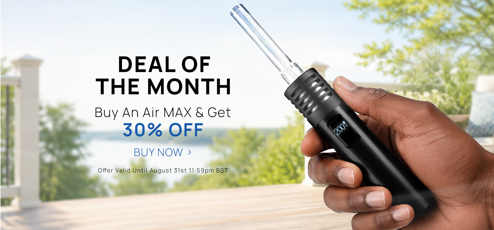 Arizer Air MAX deal of the month